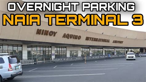 naia terminal 3 parking overnight